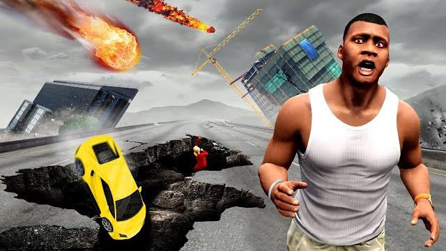 Survive the natural disaster in gta 5! Survive the natural disaster in gta 5!