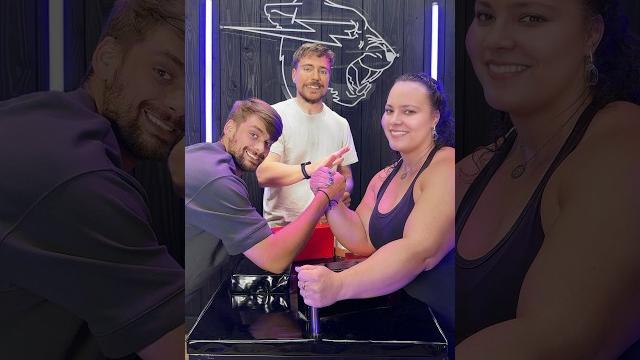 Can you beat a girl in arm wrestling? Can you beat a girl in arm wrestling?