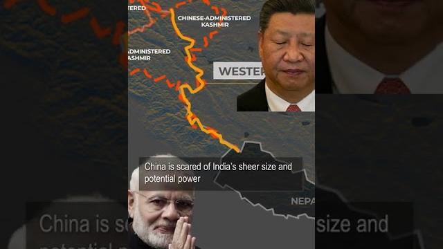 Why china is scared of india Why china is scared of india