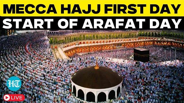 Hajj 2025 live | hajj pilgrimage begins | millions flock to mecca | arafat day | saudi arabia Hajj 2025 live | hajj pilgrimage begins | millions flock to mecca | arafat day | saudi arabia