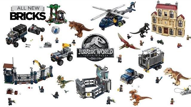 Lego jurassic world fallen kingdom compilation of all sets Lego jurassic world fallen kingdom compilation of all sets