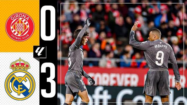 Highlights | girona 0-3 real madrid | laliga 2024/25 Highlights | girona 0-3 real madrid | laliga 2024/25