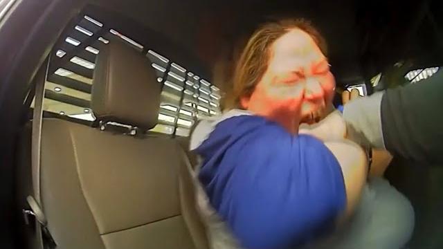 Drunk woman assaults officers after getting arrested for fleeing from traffic stop Drunk woman assaults officers after getting arrested for fleeing from traffic stop