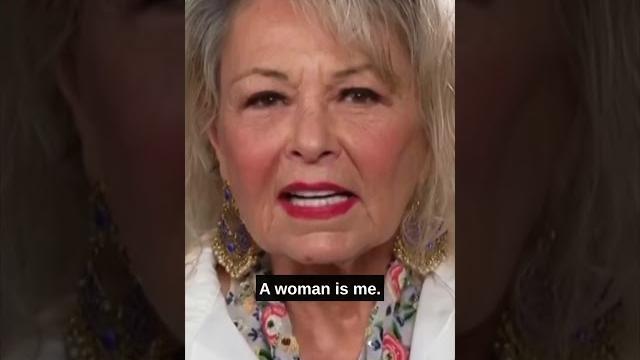 Roseanne barr answer "what is a woman?" Roseanne barr answer "what is a woman?"