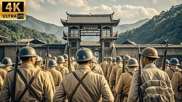 Japan army attack the mountain stronghold, but they are wiped out when enter the stronghold! Japan army attack the mountain stronghold, but they are wiped out when enter the stronghold!