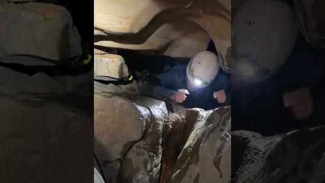 The glory hole #caving #caves #shorts The glory hole #caving #caves #shorts