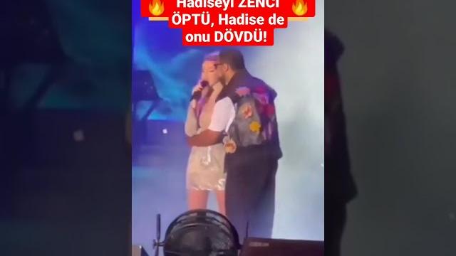 Hadise'yi zenci öptü . hadise bakın ne yaptı Hadise'yi zenci öptü . hadise bakın ne yaptı