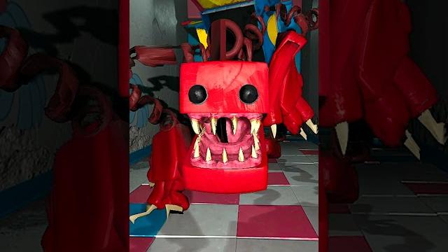 Defeating boxy boo early from project: playtime Defeating boxy boo early from project: playtime