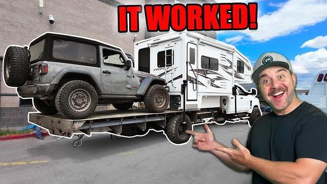 Overloading the hauler! you said it wouldn’t work Overloading the hauler! you said it wouldn’t work