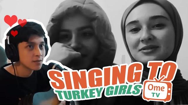 Singing to turkey girls on ome tv !!! part 2 Singing to turkey girls on ome tv !!! part 2