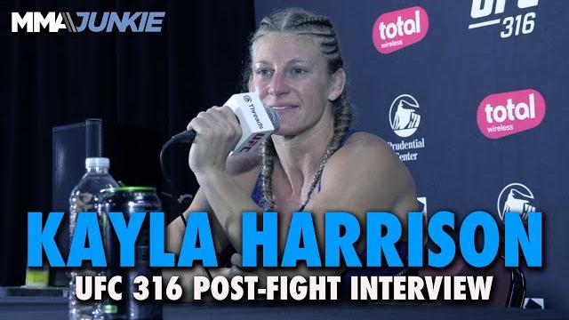 Kayla harrison opens up on history with amanda nunes after tapping julianna peña | ufc 316 Kayla harrison opens up on history with amanda nunes after tapping julianna peña | ufc 316