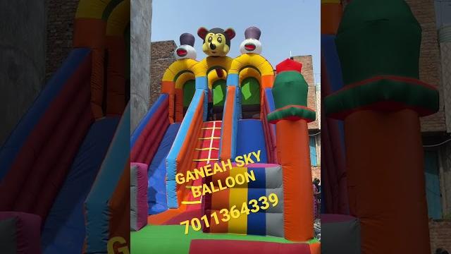 Jumping 3 line bouncy mikky 9773825771 #jumping #jhula Jumping 3 line bouncy mikky 9773825771 #jumping #jhula