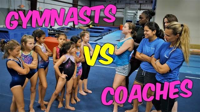 Gymnast vs coach gymnastics team challenges| rachel marie Gymnast vs coach gymnastics team challenges| rachel marie