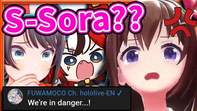 Angry sora scared the sh*t out of everyone 【hololive】 Angry sora scared the sh*t out of everyone 【hololive】