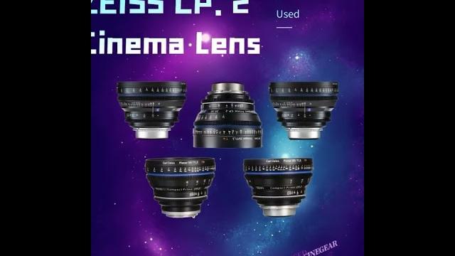 Used zeiss cp.2 cinema lenses kit Used zeiss cp.2 cinema lenses kit