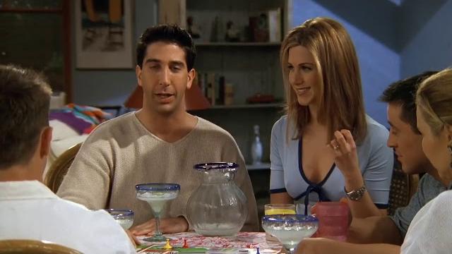 Friends- joey's 'strip happy days game'. Friends- joey's 'strip happy days game'.