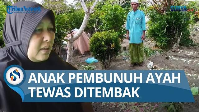 Tewas ditembak, anak pembunuh ayah kandung dan juragannya dimakamkan di samping sang ayah Tewas ditembak, anak pembunuh ayah kandung dan juragannya dimakamkan di samping sang ayah