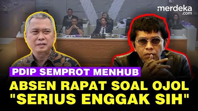 Adrian pdip semprot menhub tak hadir rapat dengan komisi v bahas ojol: serius enggak sih! Adrian pdip semprot menhub tak hadir rapat dengan komisi v bahas ojol: serius enggak sih!