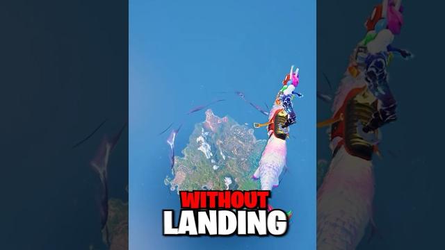 I beat fortnite without landing. (in solo) I beat fortnite without landing. (in solo)