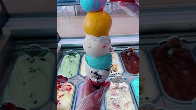 Es krim enak ️ #eskrim #icecream #enak #permenwarnawarni Es krim enak ️ #eskrim #icecream #enak #permenwarnawarni