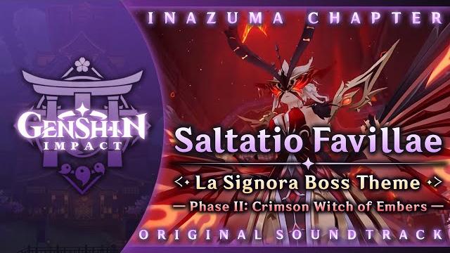 Saltatio favillae — la signora boss theme: phase ii | genshin impact ost: inazuma chapter Saltatio favillae — la signora boss theme: phase ii | genshin impact ost: inazuma chapter