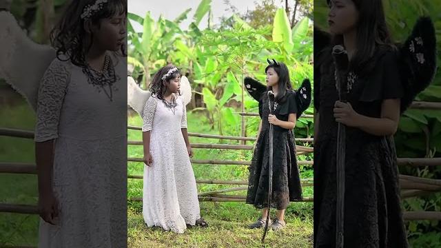 Kenapa baju peri cantik jadi hitam? #alula Kenapa baju peri cantik jadi hitam? #alula