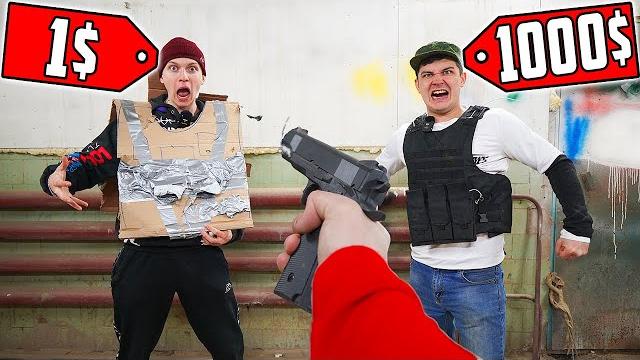 Бронежилет за 1$ против бронежилет за 1000$! какой лучше? Бронежилет за 1$ против бронежилет за 1000$! какой лучше?