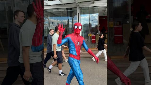 Happy spiderman#shorts Happy spiderman#shorts