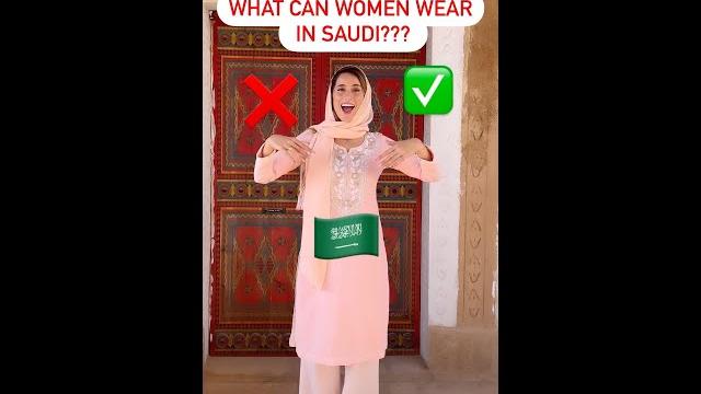 What can you wear in saudi? #shorts What can you wear in saudi? #shorts