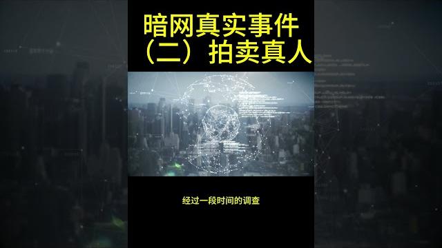 暗网真实事件(二) 暗网真实事件(二)