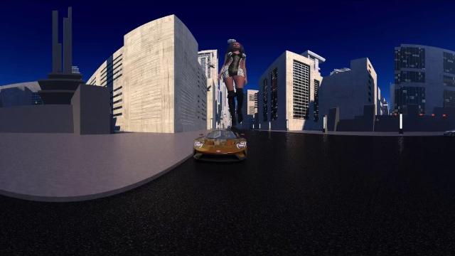100ft woman - giganta - attacks city in vr 3d 360 100ft woman - giganta - attacks city in vr 3d 360