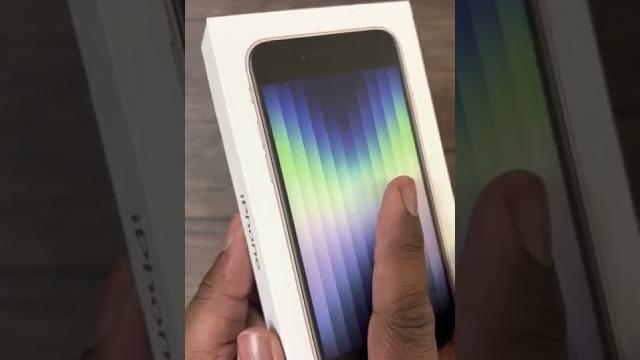 Iphone se (3rd gen) 2022 unboxing | asmr Iphone se (3rd gen) 2022 unboxing | asmr