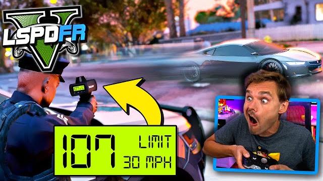 Lspd speed trap sets a record! 107 mph in a 30 zone! (lspdfr gta 5 police mod) #gta5lspdfr Lspd speed trap sets a record! 107 mph in a 30 zone! (lspdfr gta 5 police mod) #gta5lspdfr
