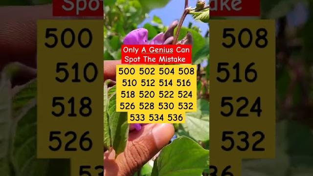 Only a genius can spot the mistake:episode-282.try your skills!#shorts #puzzlegame #brainteaser Only a genius can spot the mistake:episode-282.try your skills!#shorts #puzzlegame #brainteaser