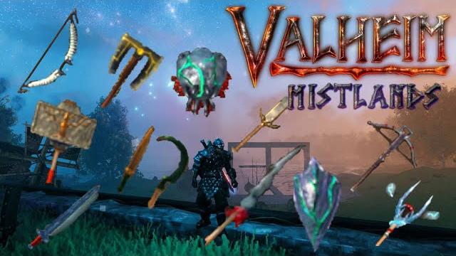 Всё новое оружие и броня | valheim mistlands Всё новое оружие и броня | valheim mistlands