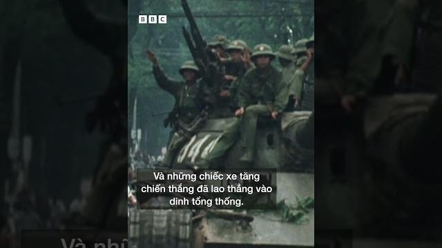 Tháng 4/1975: xe tăng bắc việt tiến vào sài gòn Tháng 4/1975: xe tăng bắc việt tiến vào sài gòn