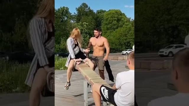 Sam official pranks, hilariously fitness girl, funny reaction meme, subway, bodybuilder, #shorts Sam official pranks, hilariously fitness girl, funny reaction meme, subway, bodybuilder, #shorts
