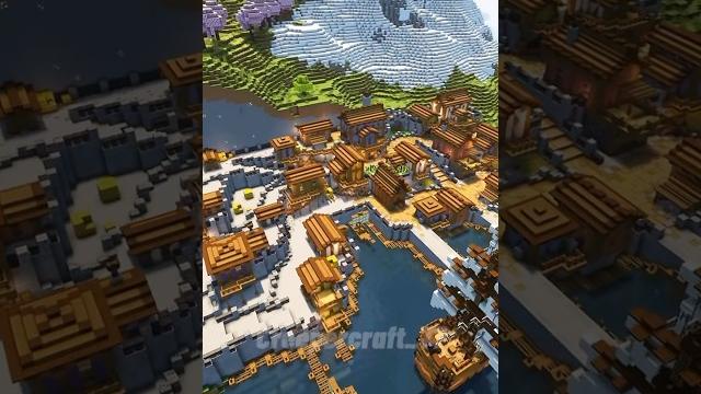 Minecraft: medivial harbour village! | timelapse | #minecraft #building #tutorial #shorts Minecraft: medivial harbour village! | timelapse | #minecraft #building #tutorial #shorts