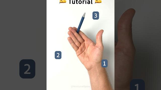 How to spin a pen ️ #shorts How to spin a pen ️ #shorts