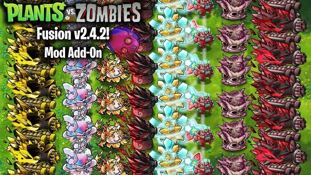 Plants vs zombies fusion v2.4.2 mod add-on | new awesome obsidian fusions & more | download Plants vs zombies fusion v2.4.2 mod add-on | new awesome obsidian fusions & more | download