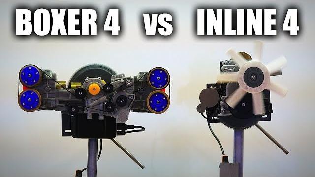The differences between inline four & boxer four engines The differences between inline four & boxer four engines