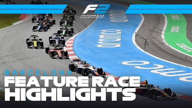 F2 feature race highlights | 2025 spanish grand prix F2 feature race highlights | 2025 spanish grand prix
