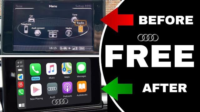 How to get audi a6 & a7 carplay for free How to get audi a6 & a7 carplay for free