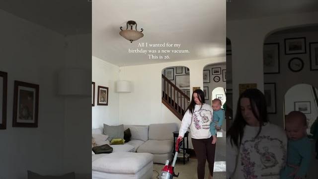 Cordless vacuums just don’t get the job done. #mom #homemaker #shortvideo #short #shorts #cleaning Cordless vacuums just don’t get the job done. #mom #homemaker #shortvideo #short #shorts #cleaning
