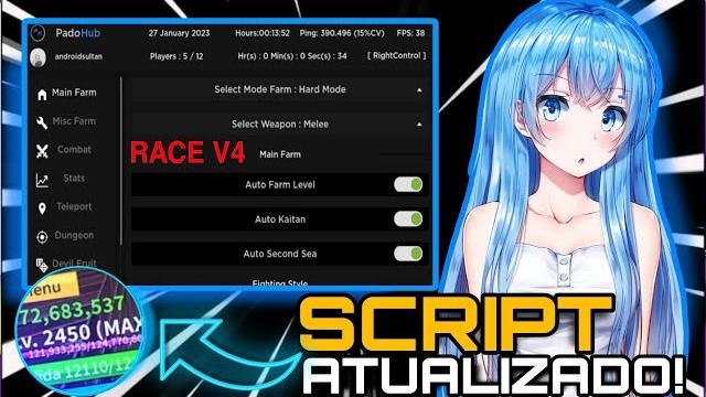 Fluxus,hydrogen,arceus x blox fruits script mobile auto farm race v4 | auto mirage | tp to gear Fluxus,hydrogen,arceus x blox fruits script mobile auto farm race v4 | auto mirage | tp to gear