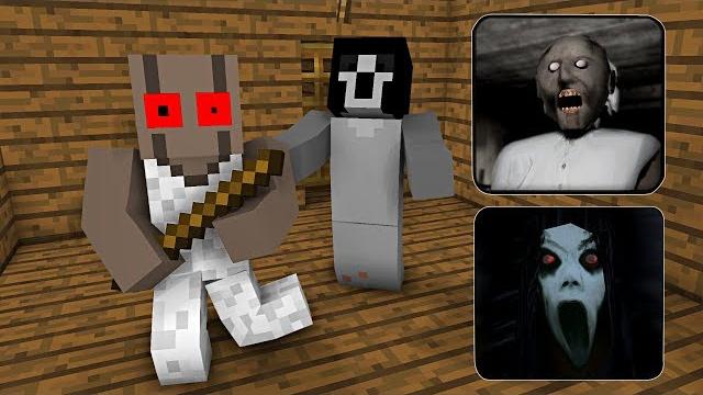 Granny & slendrina horror challenge | platabush animation Granny & slendrina horror challenge | platabush animation