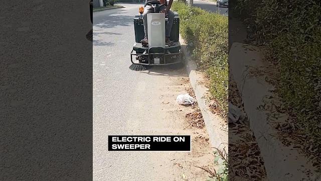 Automatic sweeping machine | road sweeper #sweepers Automatic sweeping machine | road sweeper #sweepers