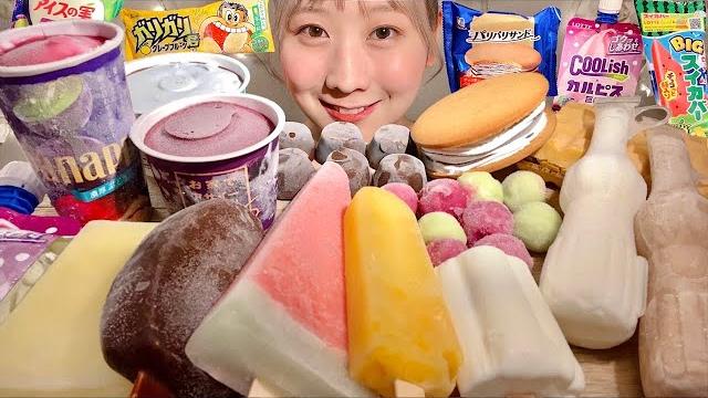 Asmr 人気アイス15種類【咀嚼音/ mukbang/ eating sounds】【日本語字幕】 Asmr 人気アイス15種類【咀嚼音/ mukbang/ eating sounds】【日本語字幕】