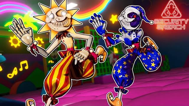 Sun and moon visit daycare in fnaf security breach playthrough Sun and moon visit daycare in fnaf security breach playthrough
