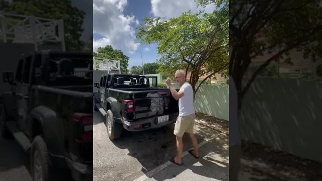 Driving naked with the top off Driving naked with the top off